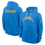 Nike Pánská mikina Los Angeles Chargers NFL 2025 Sideline Standard Issue Hoodie Velikost: L