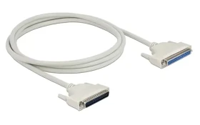 Delock D-Sub 37 / Sériový kabel / samec – samice / 2 m / béžová (86883)