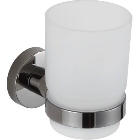 MEXEN - Remo držák se skleničkou, black chrome 7050738-73