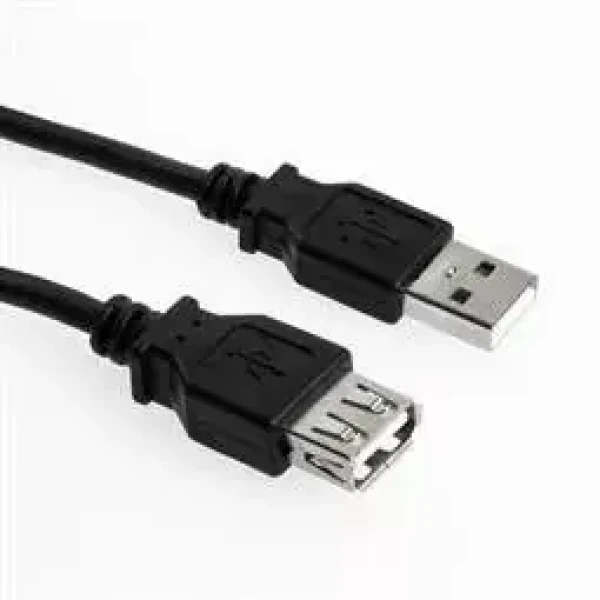Sharkoon USB-A (M) - USB-A (F) černá / Prodlužovací kabel / USB 2.0 / 0,5 m (4044951015399)