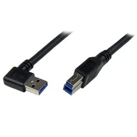 StarTech SuperSpeed kabel USB-A na USB-B černá / 5 Gbs (USB3SAB1MRA)