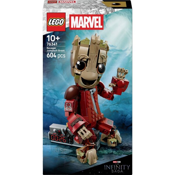 76341 LEGO® MARVEL SUPER HEROES Groot v Ravagerově Outfit (76341); stavební hračka