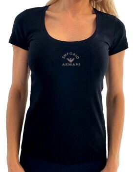 Dámské triko Emporio Armani 163377 4R223 černé