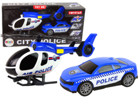 Mamido Policejní vozidla auto a vrtulník