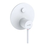 KLUDI - Bozz Baterie pod omítku, pro 2 spotřebiče, matná bílá 387635376