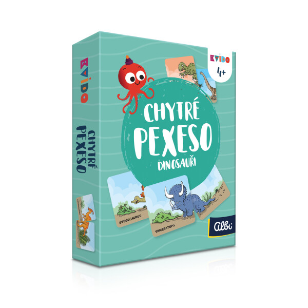 Chytré pexeso - Dinosauři 2. vydání - Albi