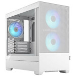 Fractal Design Pop Mini Air RGB Clear Tint bílá / mATX / 2x USB 3.0 / 3x 120mm / bez zdroje / průhledná bočnice (FD-C-POR1M-01)