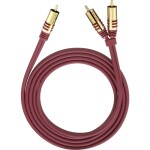 Oehlbach jack audio prodlužovací kabel [1x jack zástrčka 3,5 mm - 1x jack zásuvka 3,5 mm] 5.00 m černá pozlacené kontakty Oehlbac