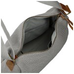 Trendy dámská crossbody kabelka Amida, šedá