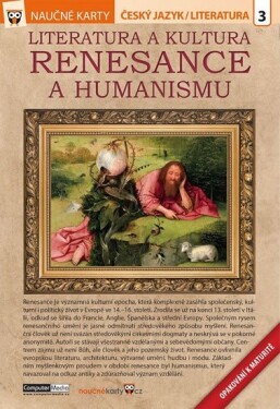Literatura kultura renesance humanismu Naučné karty