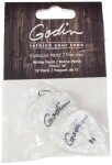 Godin Guitar Picks Medium .71 mm White Pearl