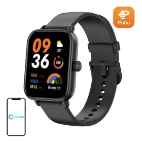 COLMi P81 černá / Chytré hodinky / 1,9" displej / SpO2 / krevní tlak / Bluetooth hovory / IP68 (P81 Black)