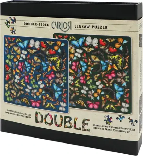 CURIOSI Puzzle Double: Motýli