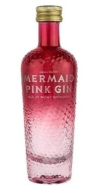 Mermaid Pink Gin 38% 0,05 l (holá láhev)