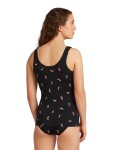ICEBREAKER Wmns 150 Siren Tank Ski Day, Black/Acid Pink/Aop velikost: M