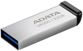 ADATA UR350 32GB černá / USB 3.2 Type A / čtení: 100MBps (UR350-32G-RSR/BK)