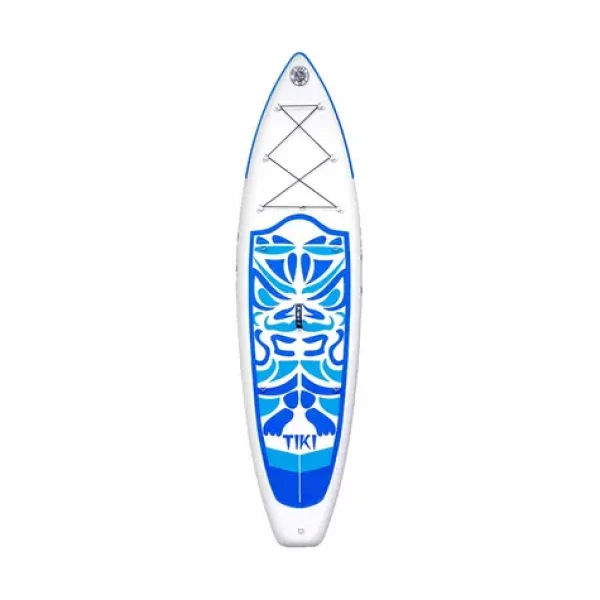 FunWater Nafukovací Paddleboard SUPFW05B Tiki 320cm modro-bílá / příslušenství (SUPFW05B)