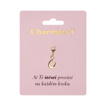 Zlatý přívěsek podkovy - Štěstí - Albi