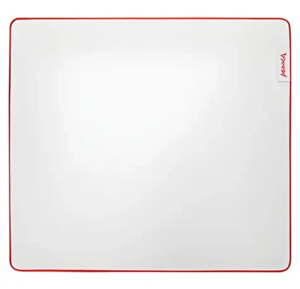Marvo MONKA ZOWA L bílá / Herní podložka pod myš / 450 x 400 x 3,5 mm (G62 WH)