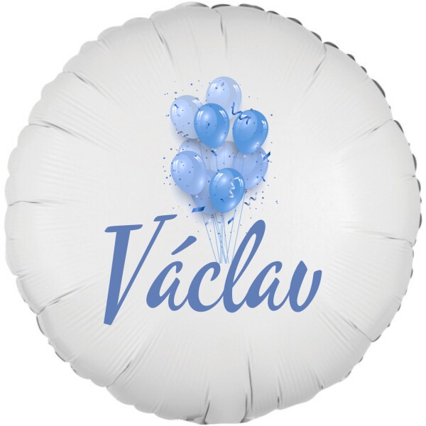 Václav - balónek se jménem - Balonky.cz Václav - balónek se jménem - Balonky.cz