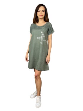 HOSH Šaty Ariana Velikost: UNI, Barva: Khaki