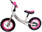 Mamido Dětské odrážedlo R3 12'' růžovo-bílé