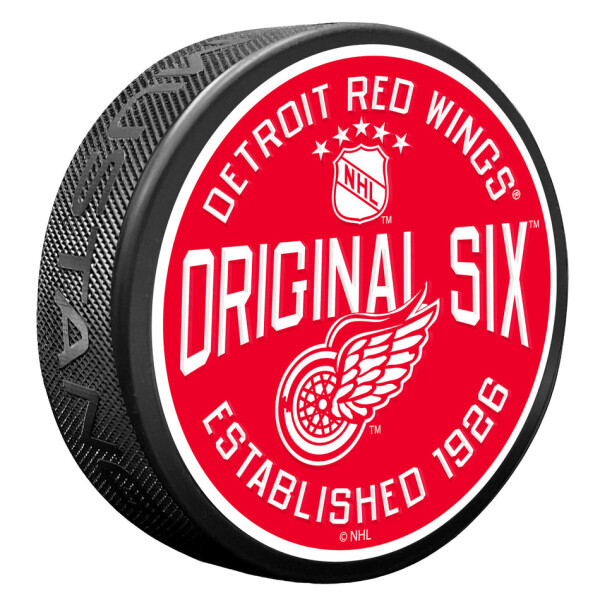 Mustang Puk Detroit Red Wings NHL Original 6 Puck