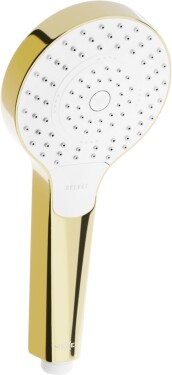 MEXEN - R-05 ruční sprcha 3-funkční zlato/bílá 79505-50