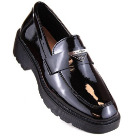 Filippo PAW463 černé lakované nazouvací boty