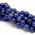 Přírodní lapis lazuli - ∅ 4 mm - 1 ks