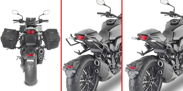 Tr1165 trubkový rychlosundávací držák brašen pro Honda CB 1000 R (18-25), systém Remove-X