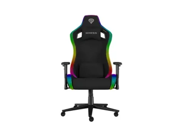 Genesis Trit 660 RGB černá / Herní křeslo / 129-136cm / látka / 150kg (NFG-2247)