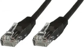 MicroConnect CAT5e U/UTP VALUEPACK 3m černá / PVC / 10ks (V-UTP503SVP)