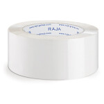 36 x PP lepicí páska s firemním potiskem RAJA, standardní, 3 barevný potisk, bílá, 48mm x 66m
