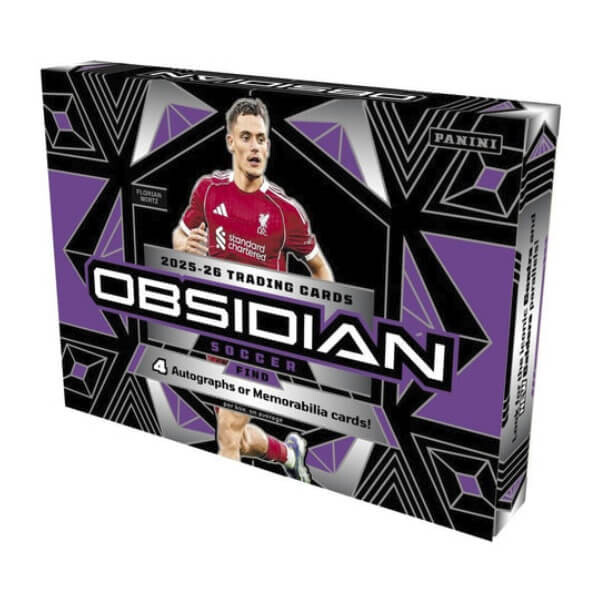 2025-2026 Panini Obsidian Soccer Hobby Box - fotbalové karty