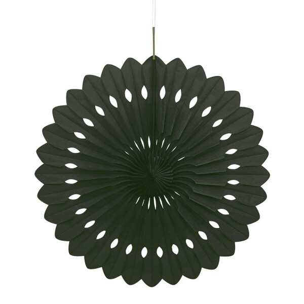 Unigue Papírová dekorace černá 40cm Unigue Papírová dekorace černá 40cm