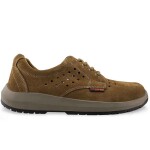 Wintoperk ALFA SPORT 01 polobotka pracovní perforovaná, velur hnědý 43 hnědý