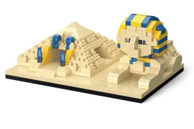 KOCO Stavebnice Pyramida se Sfingou 410 dílků 11,5x8x5,5 cm, KOCO, W039582