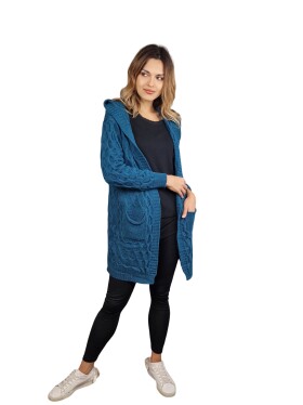 HOSH Kardigan Lee Velikost: UNI, Barva: Tmavě tyrkysová