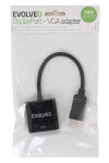 EVOLVEO DisplayPort - VGA adaptér / podpora Full HD rozlišení (EV-DP-VGA)