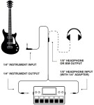 Bespeco Eagle Pro Instrument & Headphone Cable 5 m Angled