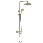 REA - Sprchová sada s termostatem LUNGO Diamond - Gold REA-P5960