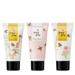 HEATHCOTE & IVORY Sada mini krémů na ruce Busy Bees – 3 x 30 ml, žlutá barva, plast