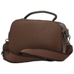 Stylová dámská koženková crossbody kabelka Katin, coffee