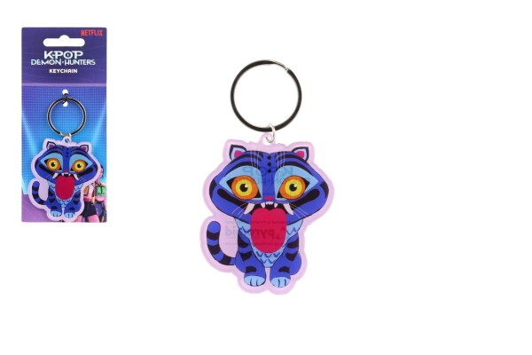 Přívěsek na klíče/Klíčenka K-pop Demon Hunters/Lovkyně démonů plast 10cm na kartě