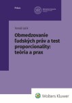 Obmedzovanie ľudských práv test proporcionality:teória prax