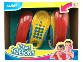 Dětské drátové telefony - český obal, Wiky, W009623
