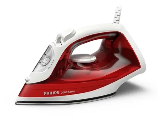 Philips 2000 series DST2010/40 červeno-bílá / Napařovací žehlička / 1800W / 0.25L / 25g/min (DST2010/40)