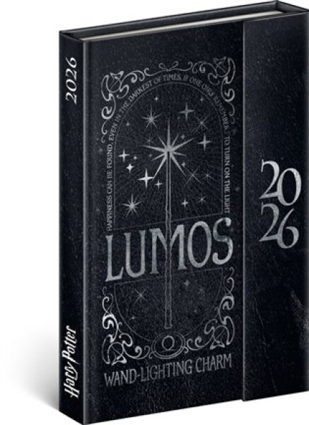 Týdenní magnetický diář Harry Potter – Lumos 2026