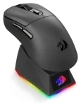 Redragon Ebony černá / Bezdrátová herní myš / optická / 24000 DPI / USB / RF 2.4 GHz (M998-STD-1K)